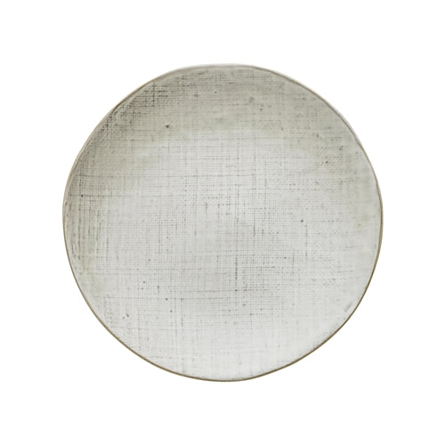 Linen Side Plate 21.5cm Birch