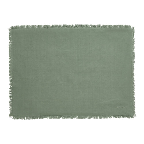 Ecology Fray Set 4 Placemat 38x53cm Midday
