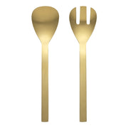 Ecology Forge 2pc Salad Server Matt Gold