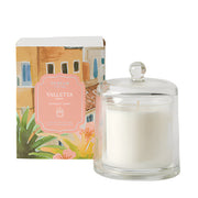 Valletta Glass Cloche Scented Candle – Santal