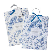 Chinoiserie Scented Hanging Sachets Set 4 French Linen