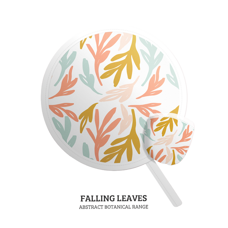 Flexi Folding Fan Falling Leaves