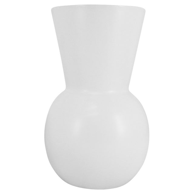 Magic Flute Vase 19x30cm White