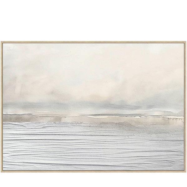 Canvas of Calm Painting 113x63 Framed