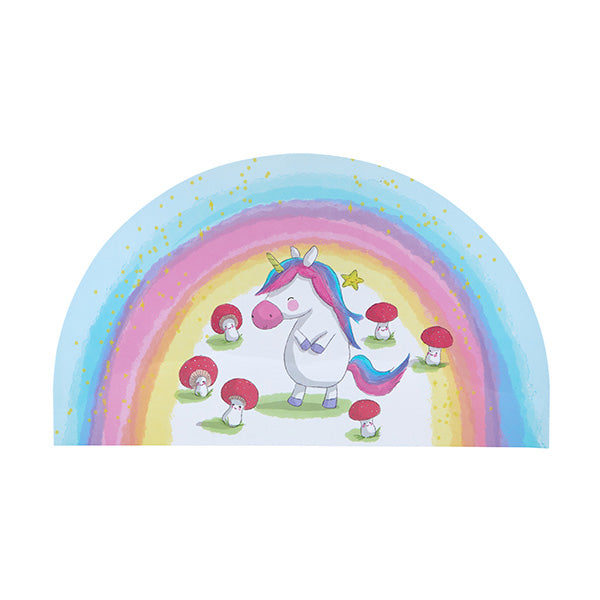 Jedda Robaard Magical Tales Placemat Unicorn Semi Circle