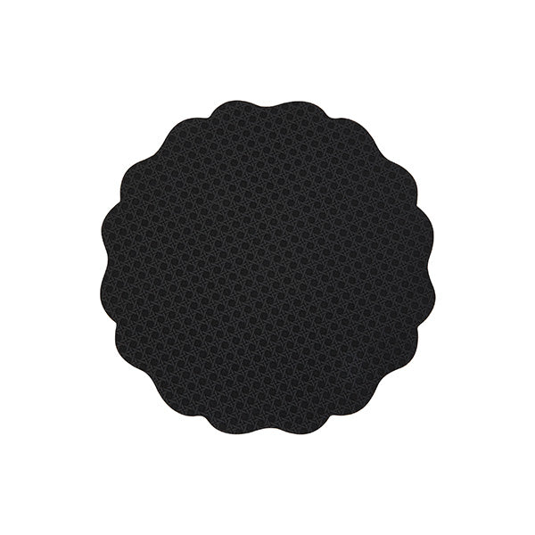 Banda Leather Look Placemat 38cm Black