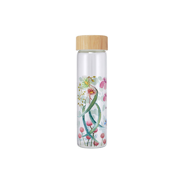 Royal Botanic Gardens Eucalyptus Bloom Glass Water Bottle