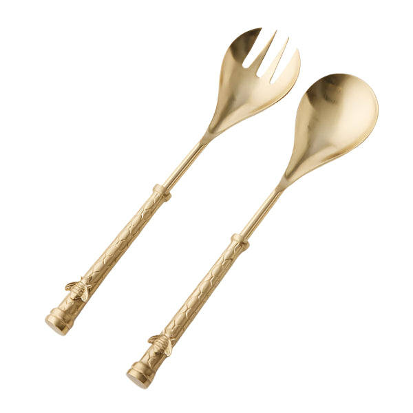 Honeycomb Salad Servers Set of 2