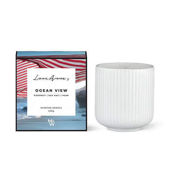 Love Anna Scentimental Fragrance Candle 100g Ocean View Gift Boxed