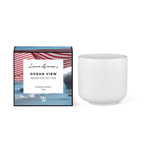 Love Anna Scentimental Fragrance Candle 325g Ocean View Gift Boxed