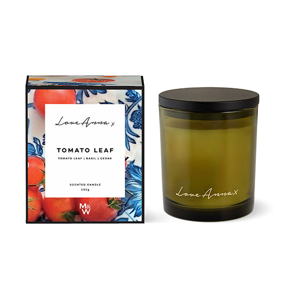 Love Anna Kitchen Delights Fragrance Candle 205g Tomato Leaf Gift Boxed