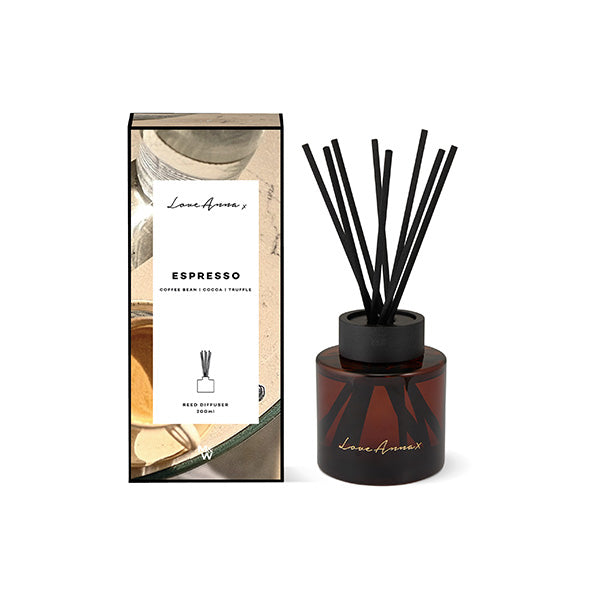 Love Anna Kitchen Delights Diffuser 200ml Expresso Gift Boxed