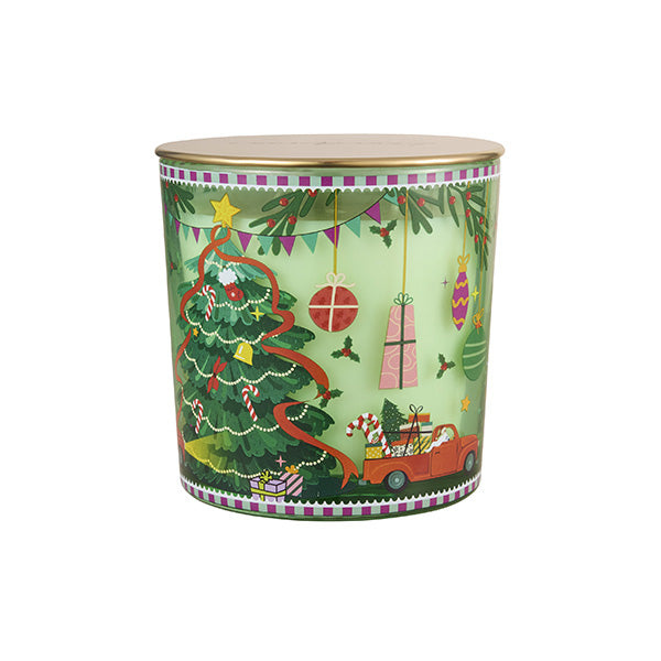 LA Festive Down Under Fragrance Candle 600g Christmas Pine Gift Boxed