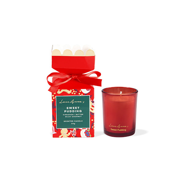 LA Festive Down Under Fragrance Candle 50g Sweet Pudding Gift Boxed
