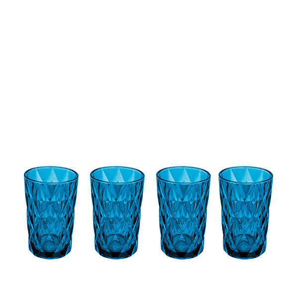 Casa Domani Deanna Double Hi Ball Glass 4pc Gift Boxed