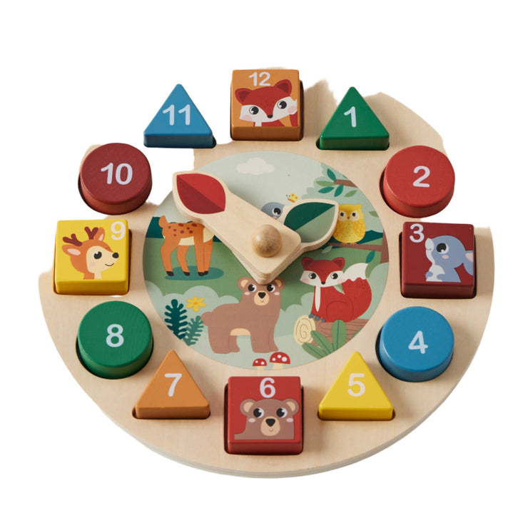 Clock Number & Shape Sorter