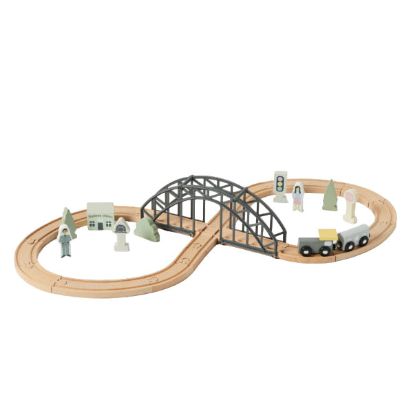 Wooden Train Set