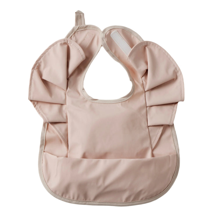 Pink Frilled Bib
