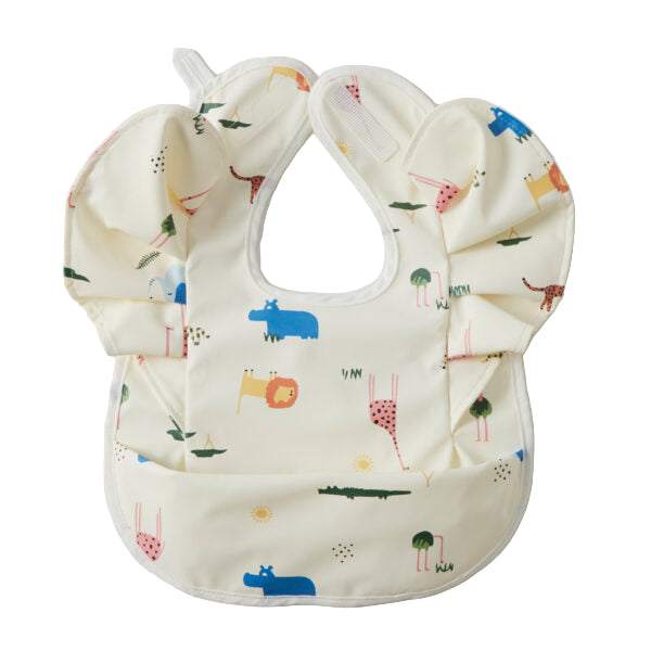 Zoo Frilled Bib