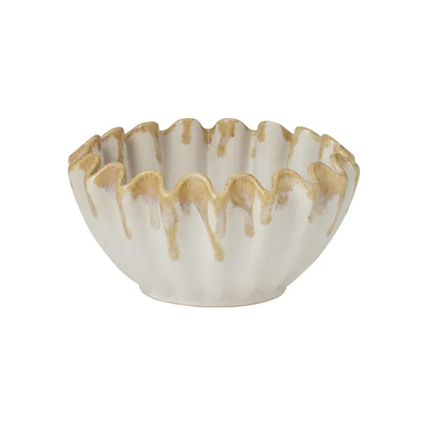 Dulce Ceramic Bowl 24.5x12.5cm Beige