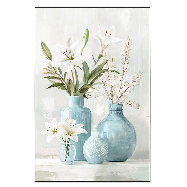 Cool Bloom Energy Paint 63x93 cm