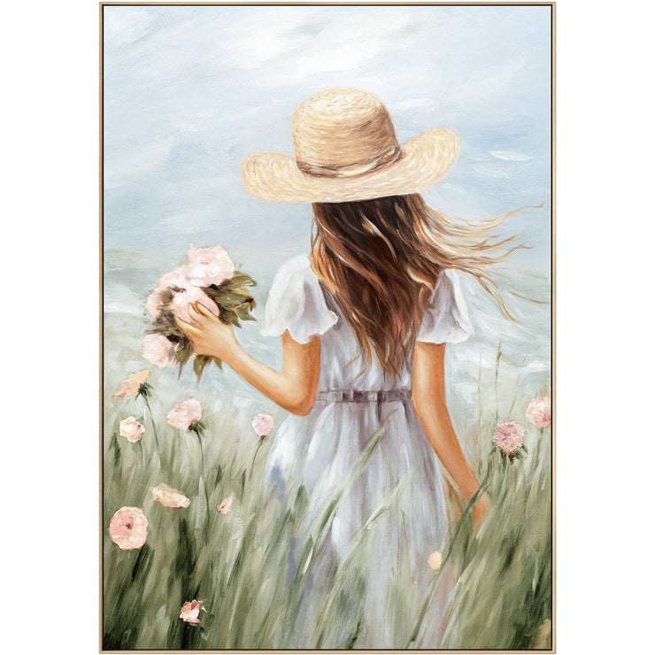 Countryside Bliss Painting  73x103 Framed