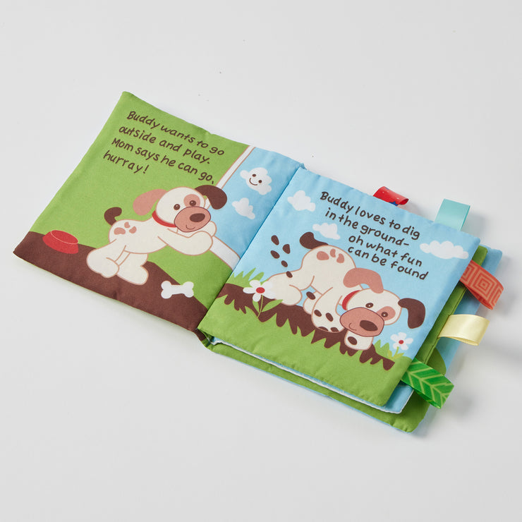 Buddy Dog’s Busy Day Fabric Book Jiggle & Giggle