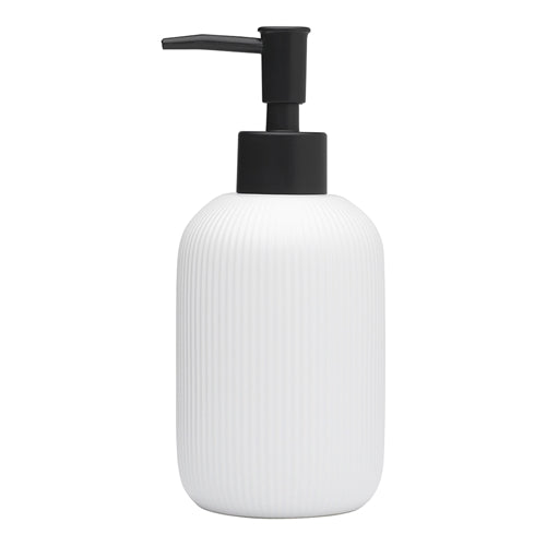 York Soap Dispenser White