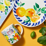 Positano Side Plate Orange