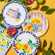 Positano Side Plate Orange