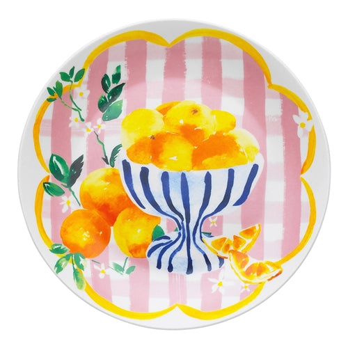 Positano Side Plate Gingham