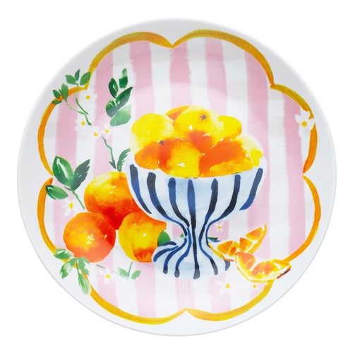Positano Round Serving Plate Fruit