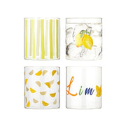 Limone Set 4 Tumblers 320ml