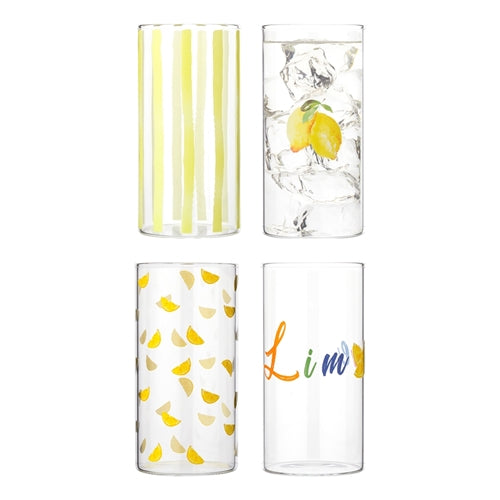 Limone Set 4 Hi Ball 500ml