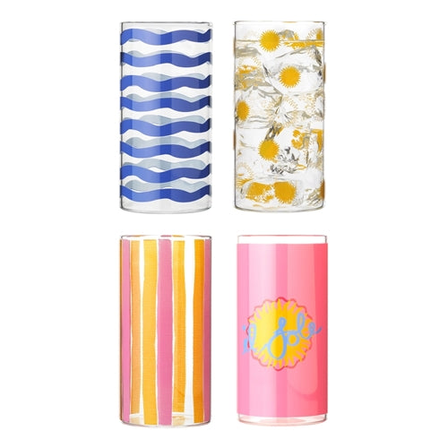 Sole Set 4 Hi Ball Tumblers 500ml