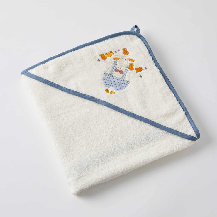 Stanley Sheep Baby Hooded Towel
