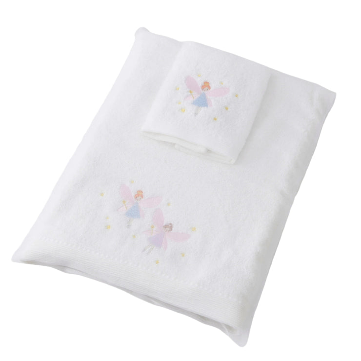 Fairy Dust Bath Towel & Face Washer in Organza Bag