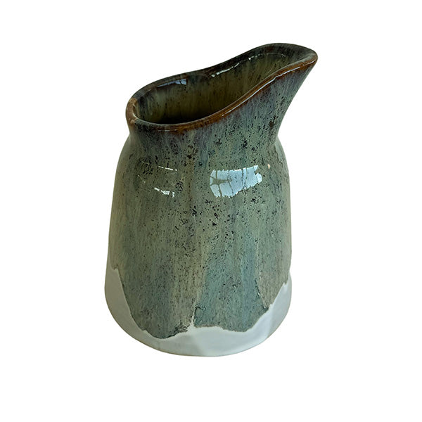 Jade Ceramic Sauce Jug Jade 13x9cm