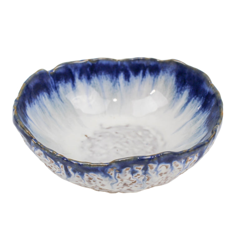 Ceramic Bowl Blue 14x14