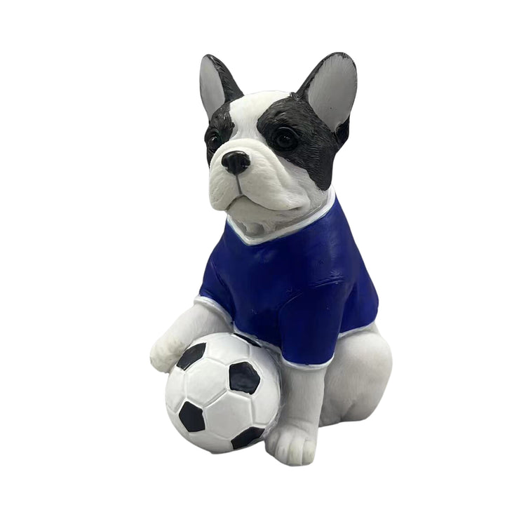 Soccer Frenchie Ornament