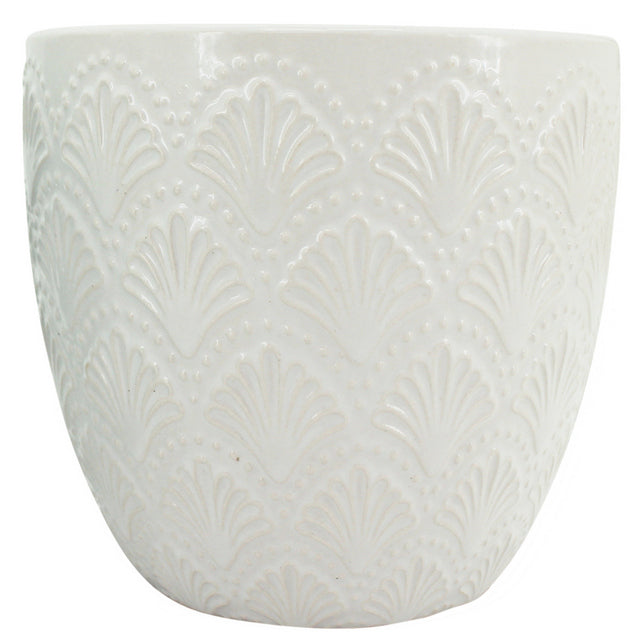 Phantasm Planter 12x11" White