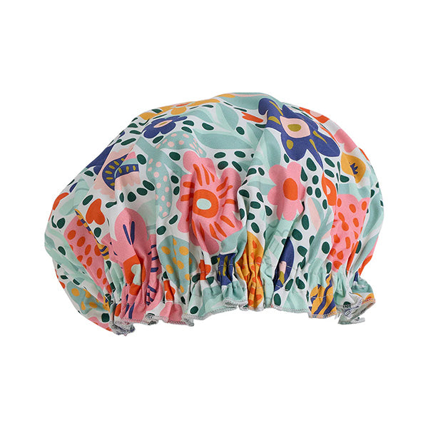 Shower Cap - Cotton - Garden Love