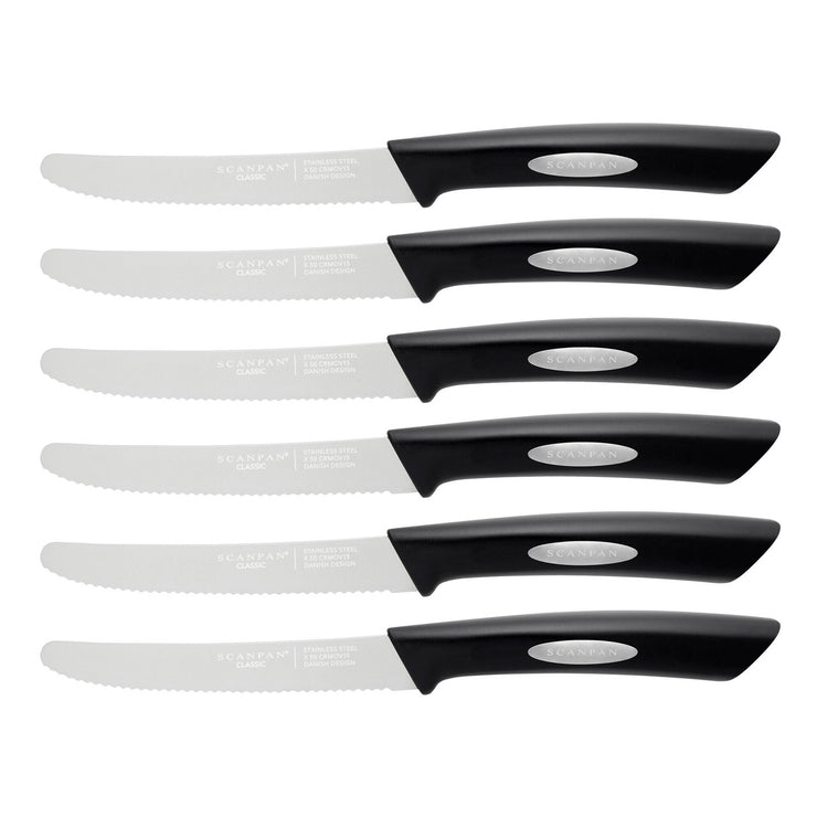 Scanpan Classic 6Pce Steak Knife Set