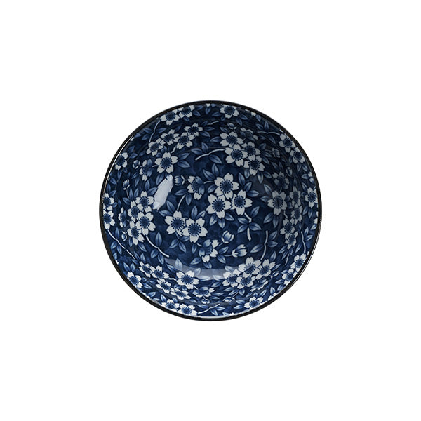 Tokyo Blue Sakura Ramen Bowl 18x9cm Blue