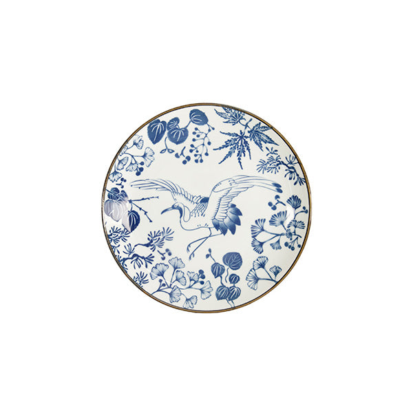 Flora Japonica Plate 25cm Crane