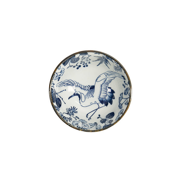 Flora Japonica Rice Bowl 12x6cm Crane