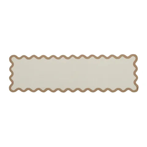 Virgo Cotton Runner 35x120cm Natural Terracotta