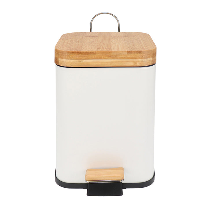 Eco Basics Rubbish Bin Square 3L White