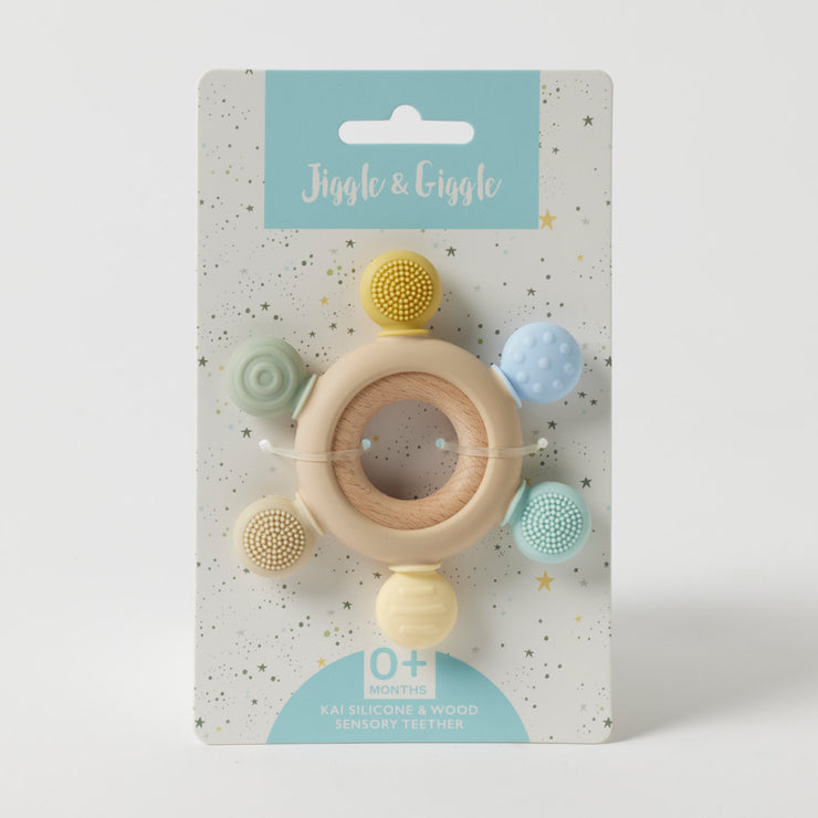 Kai Silicone Sensory Teether  Giggle & Giggle