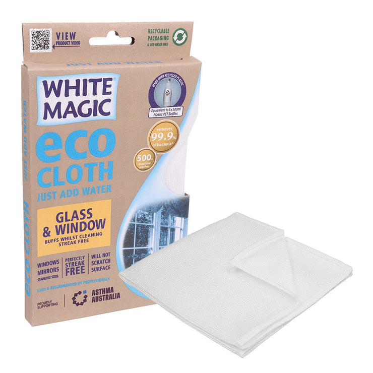White Magic Eco Cloth Glass & Window